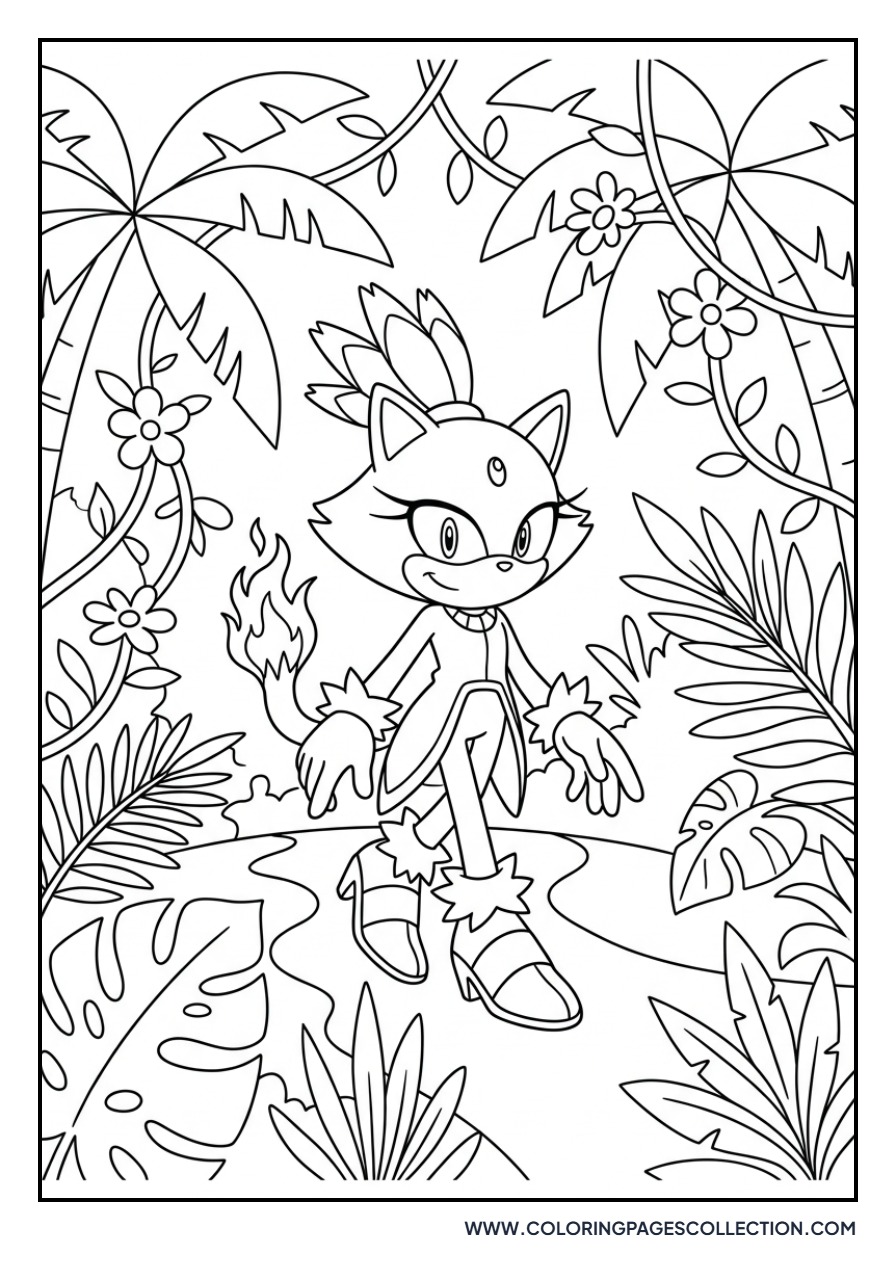 Blaze in the Jungle