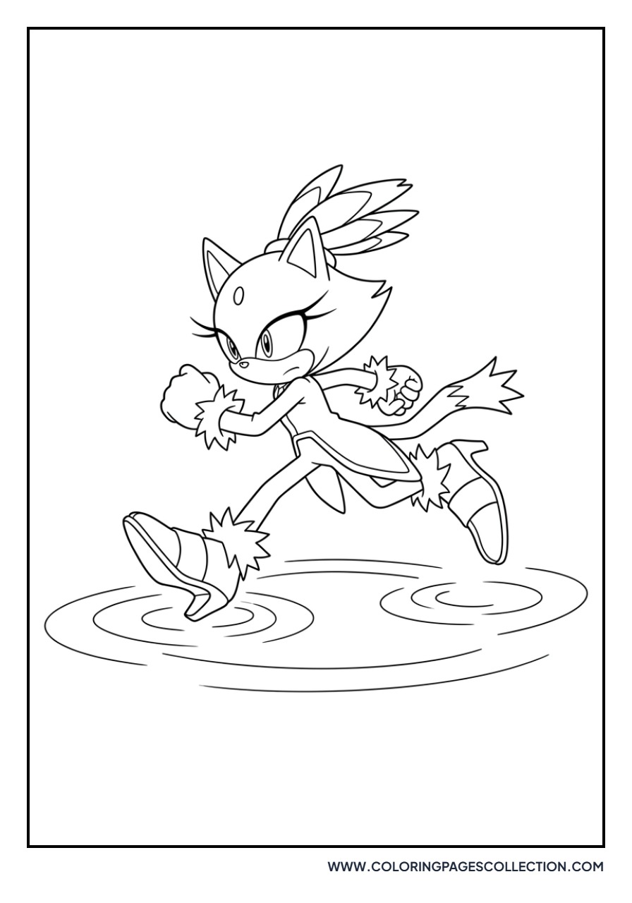 Blaze Running on Water
