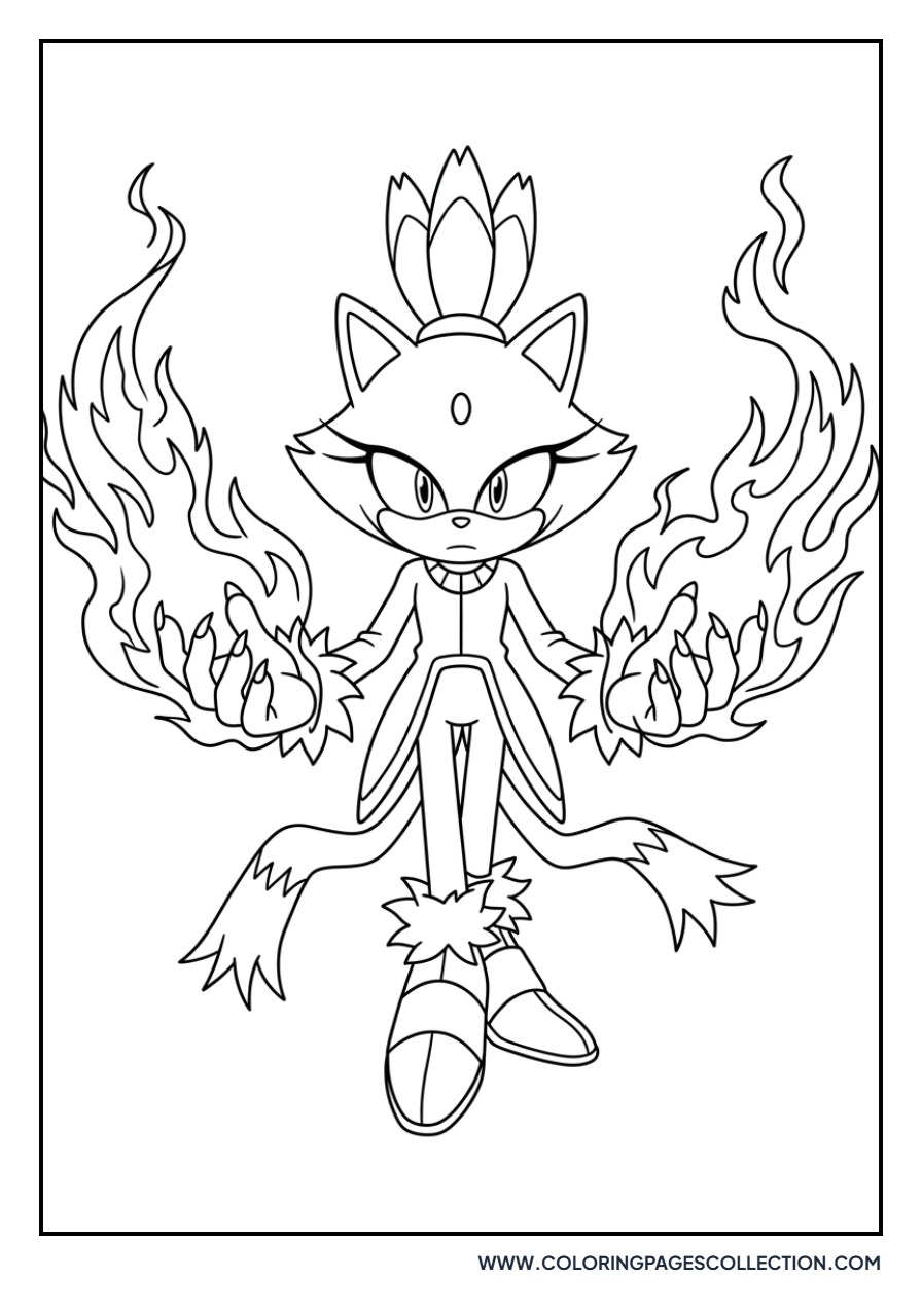 Blaze Using Flame Claws