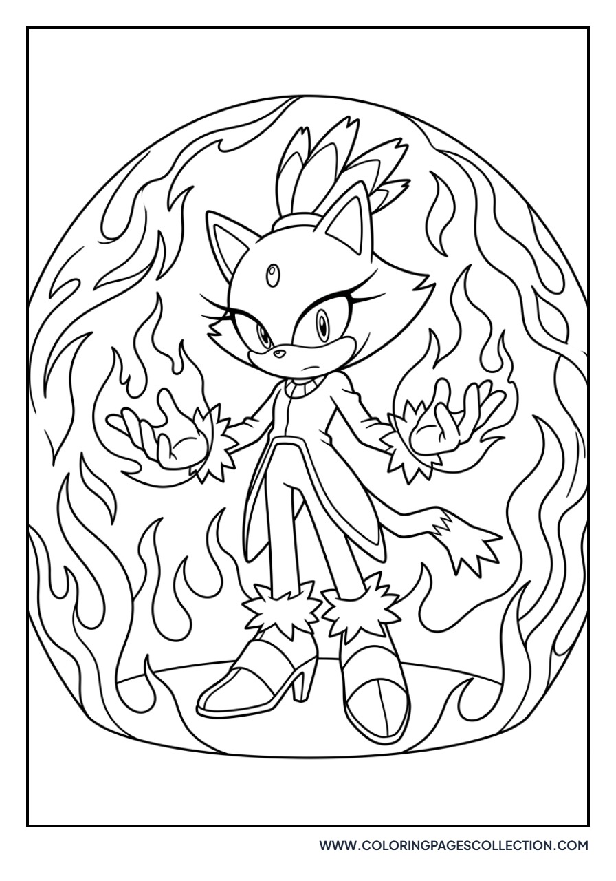 Blaze with Fire Shield