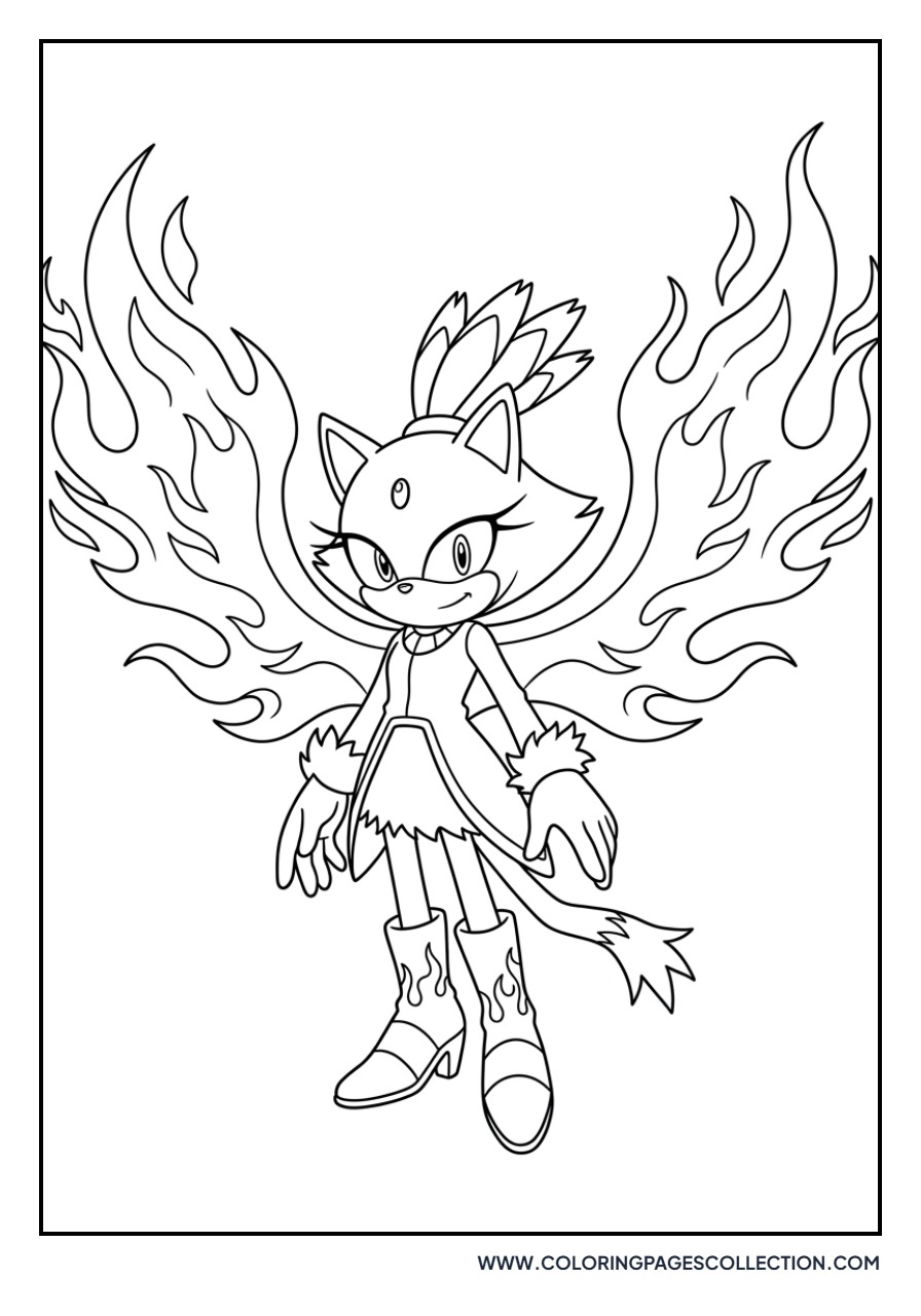Blaze with Fire Wings