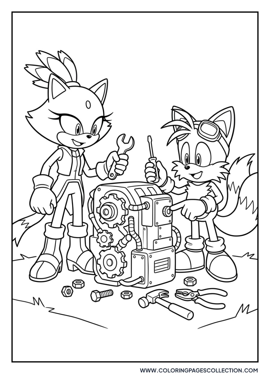 Blaze with Tails