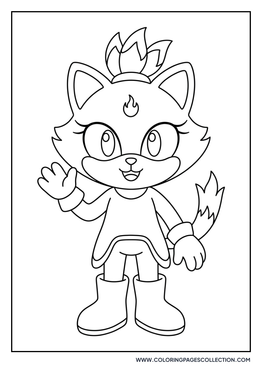 Chibi Blaze the Cat