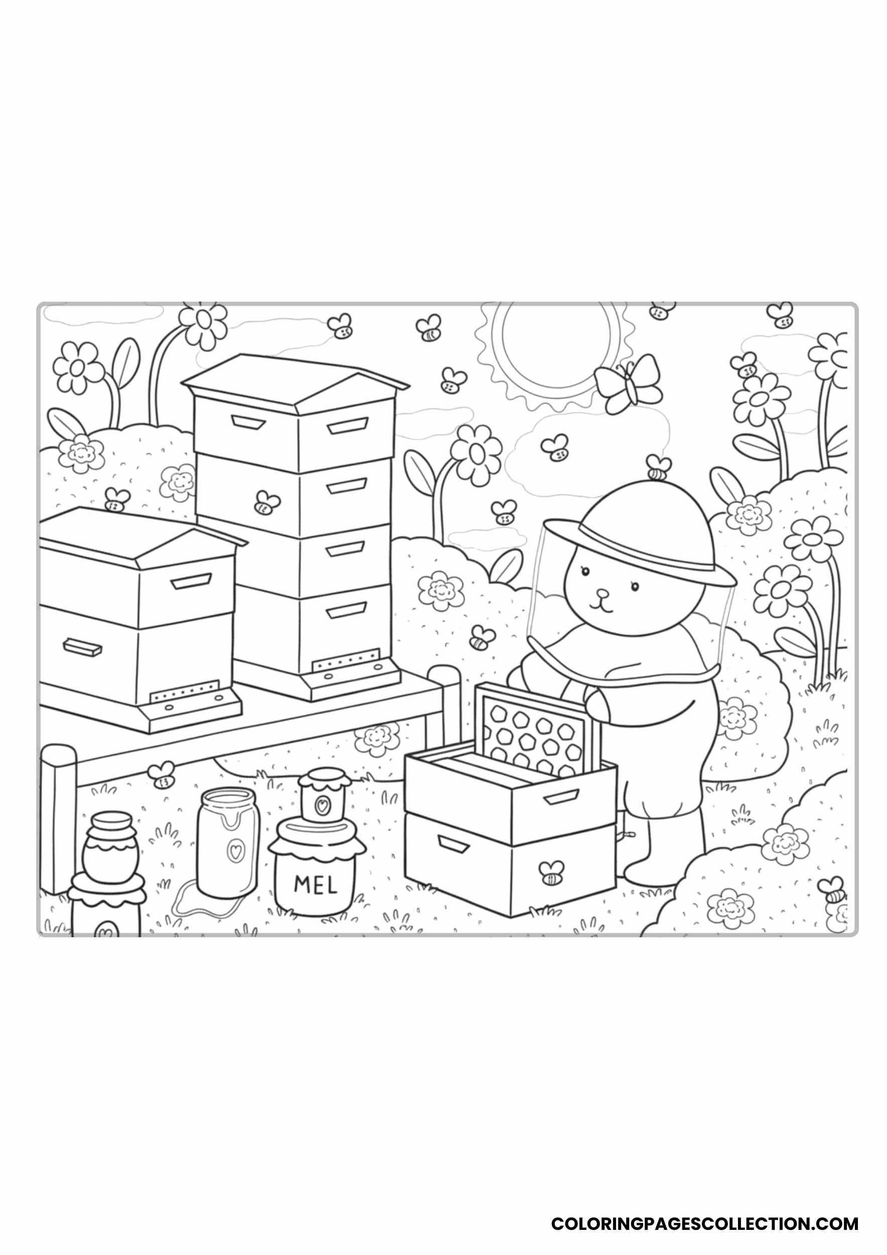 Box Tower Adventures Coloring Pages