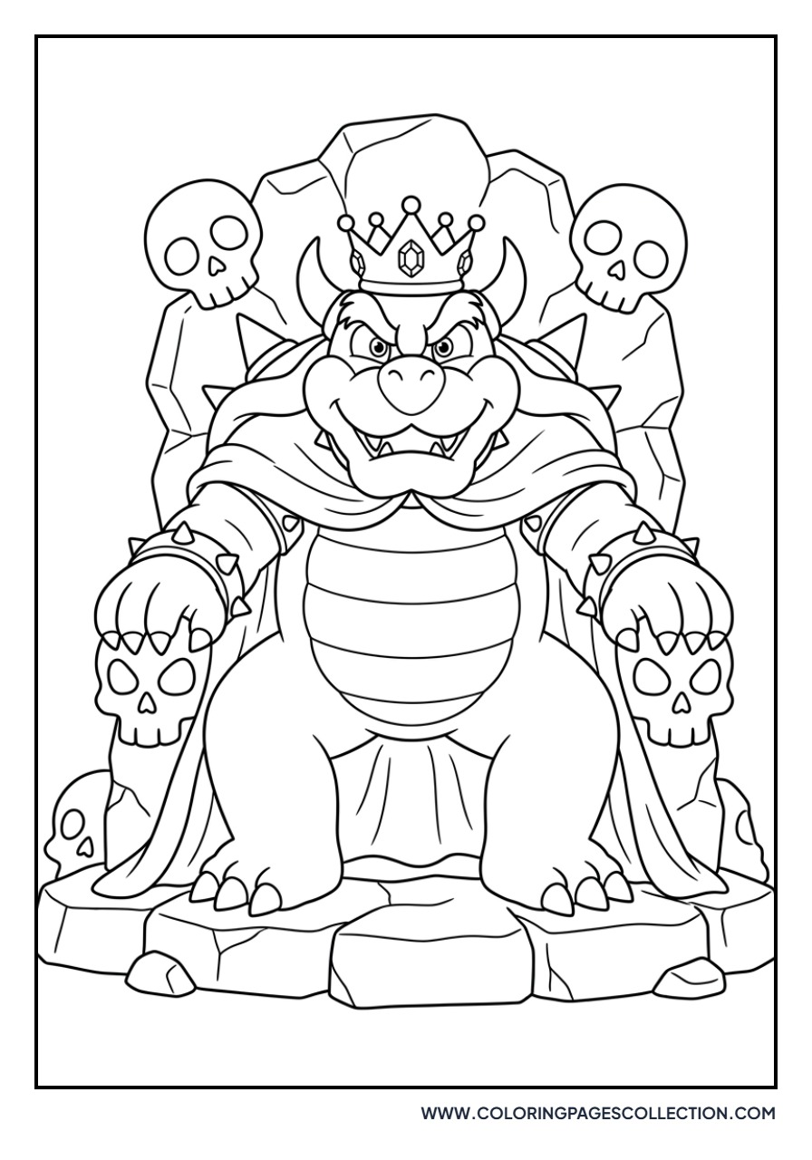 Bowser as a King