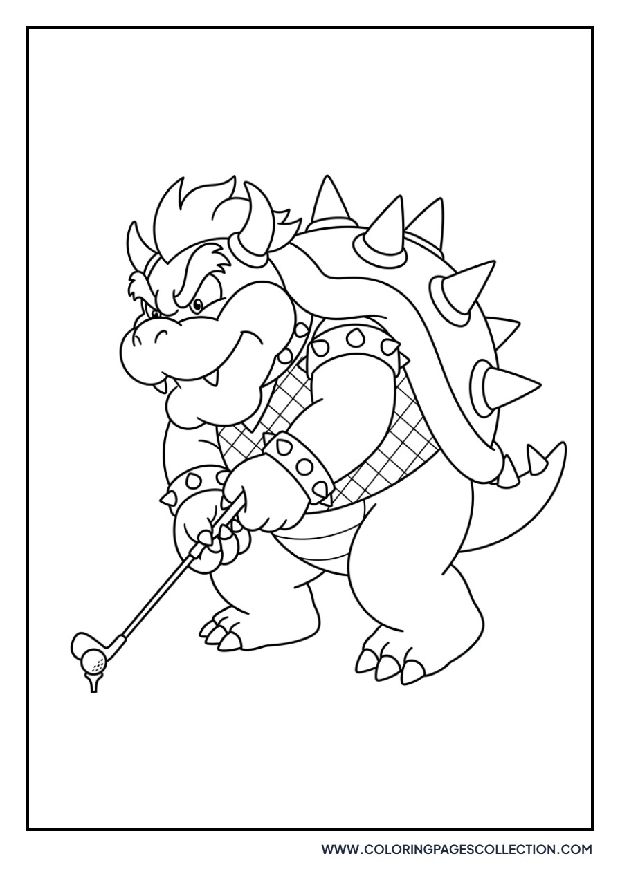 Bowser Golfing