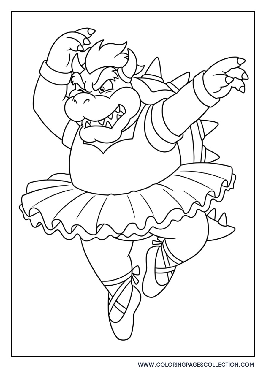 Bowser in a Tutu