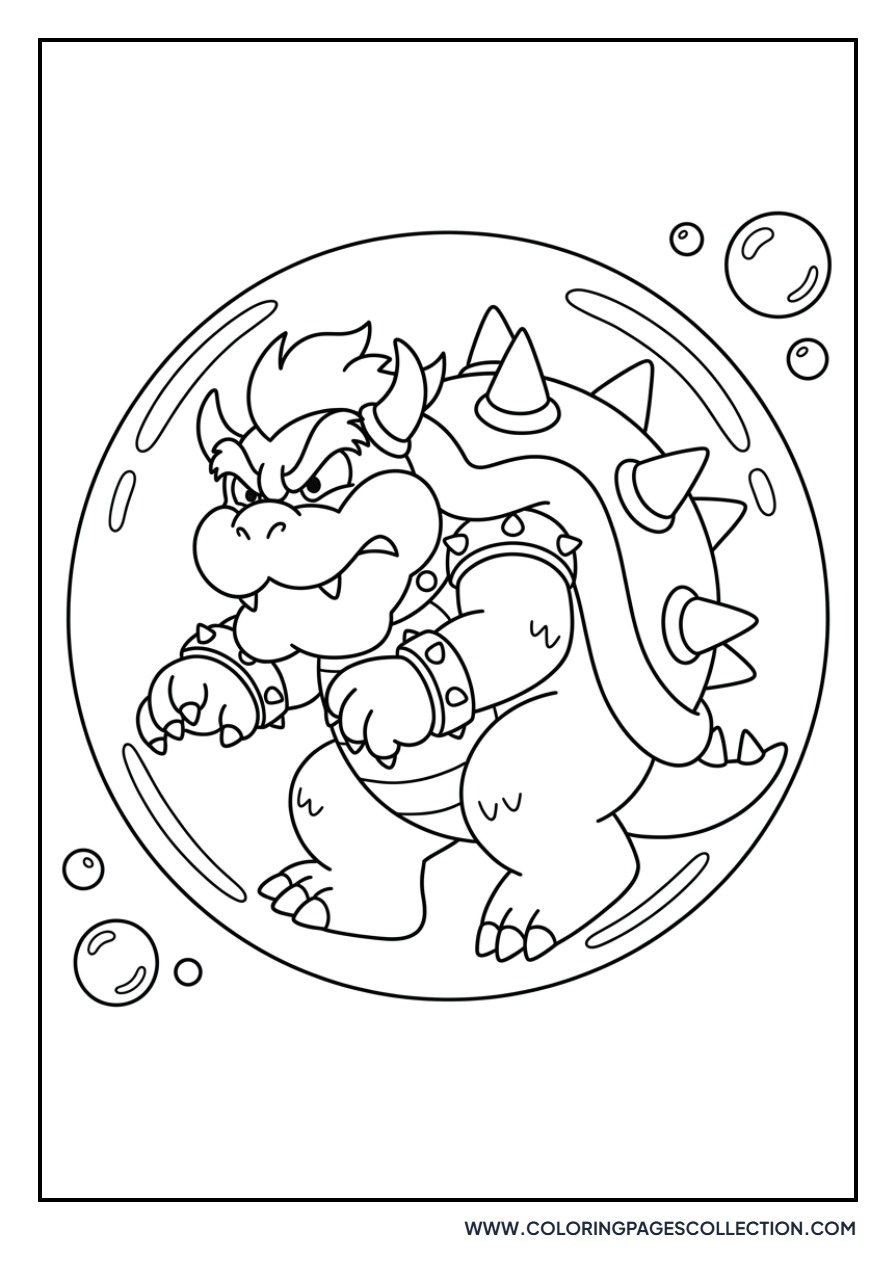 Bowser Inside a Bubble