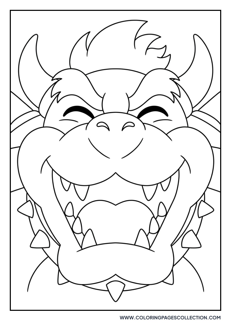 Bowser Laughing Loudly