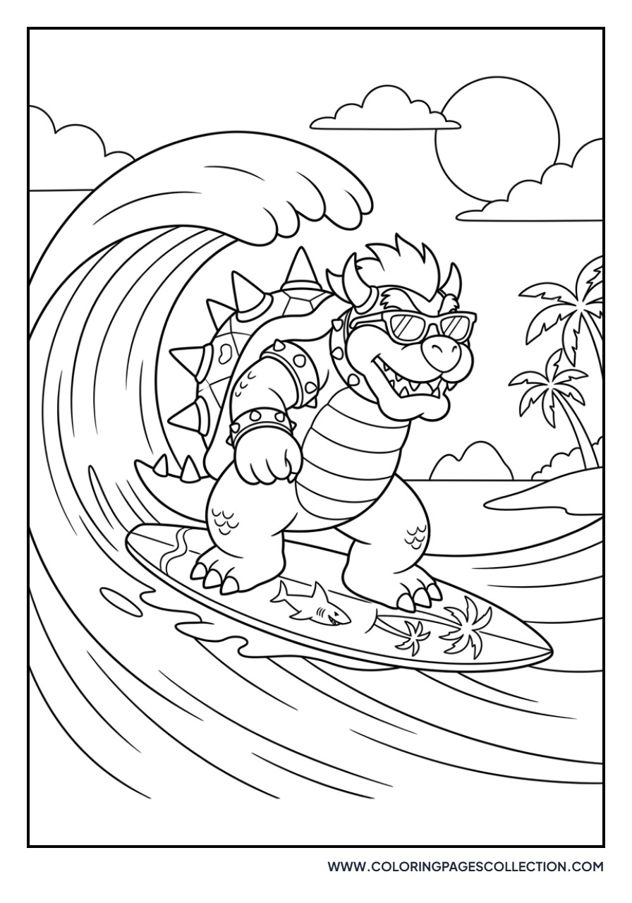 Bowser Surfing