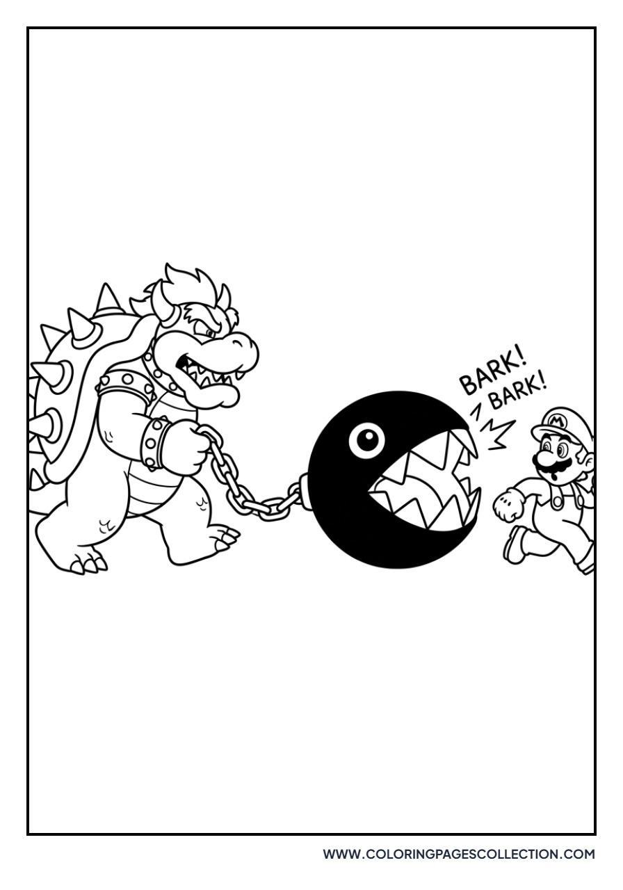 Bowser with Chain Chomp
