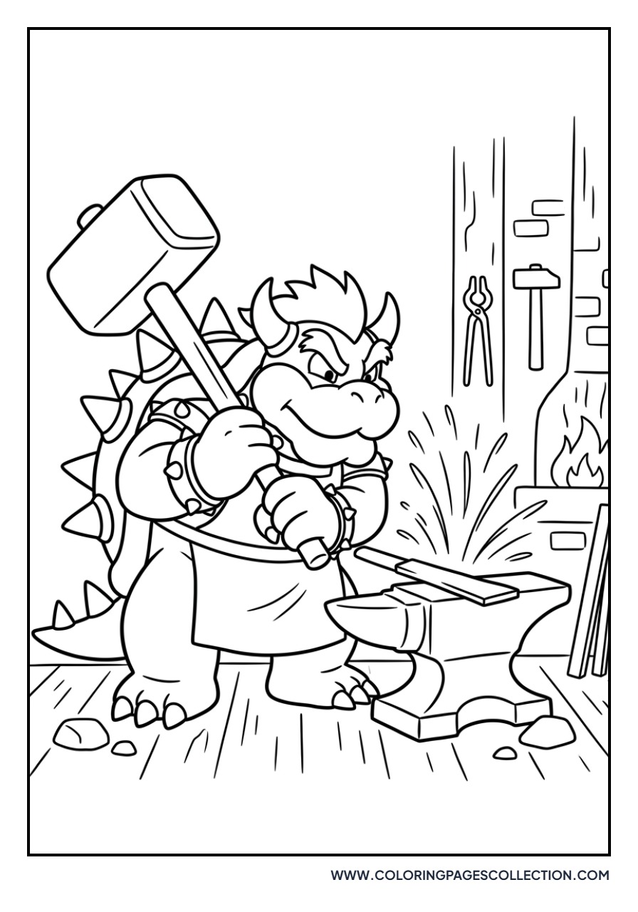 Bowser with Hammer