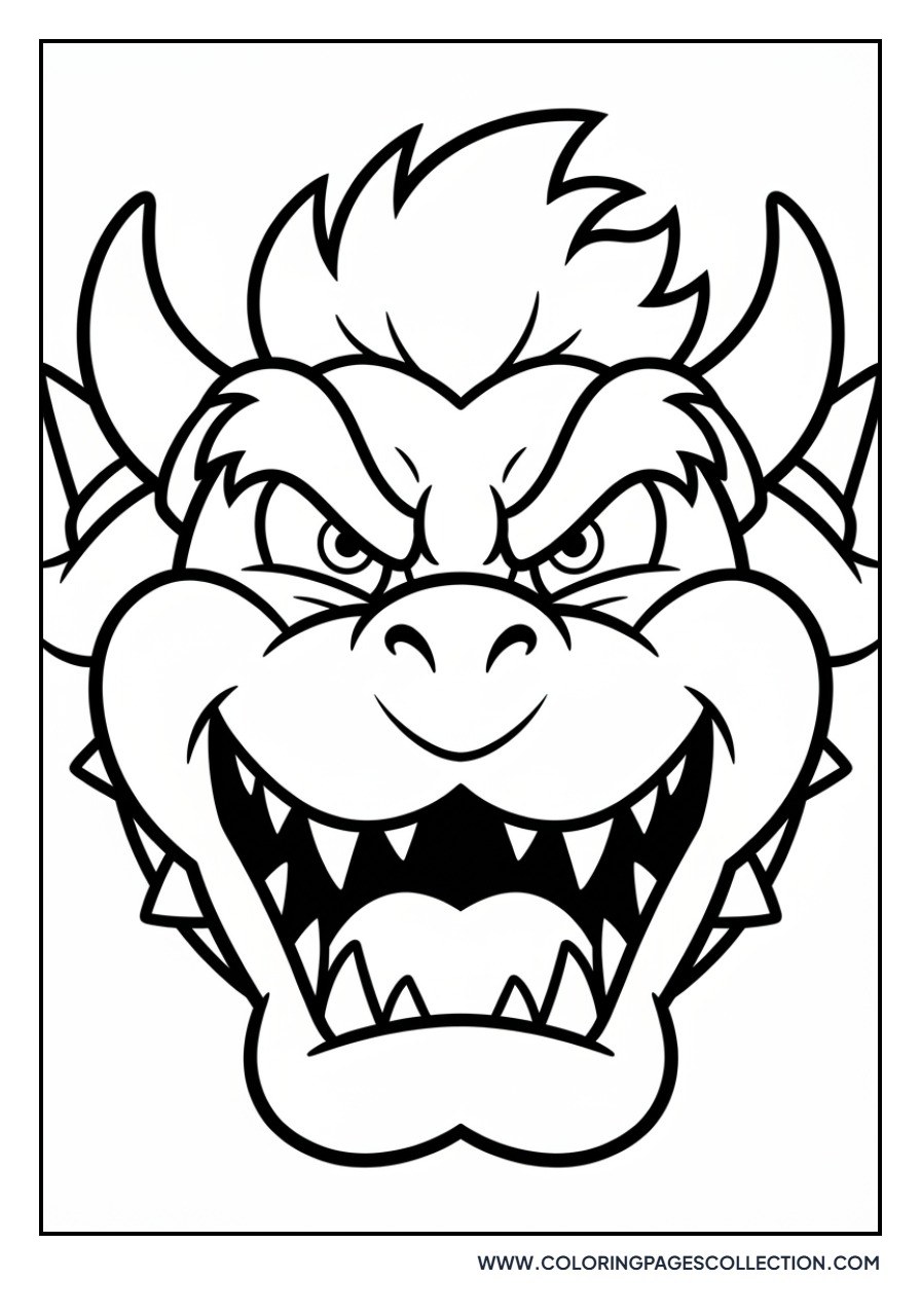 Bowser's Scary Face