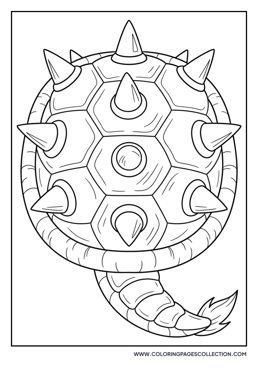 Bowser's Spiked Shell