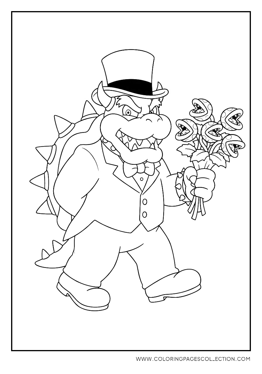 Wedding Outfit Bowser