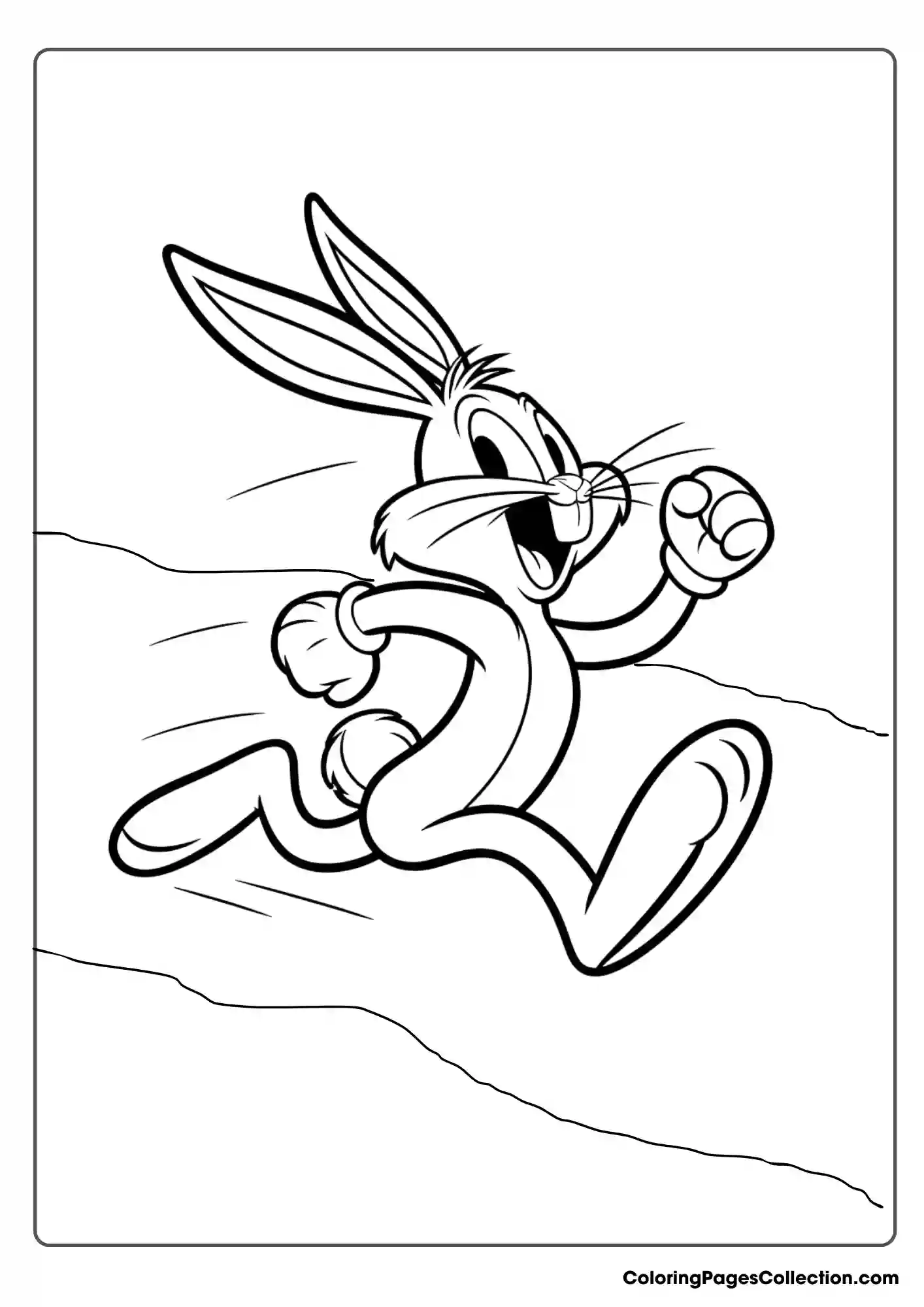 Bugs Bunny coloring oages