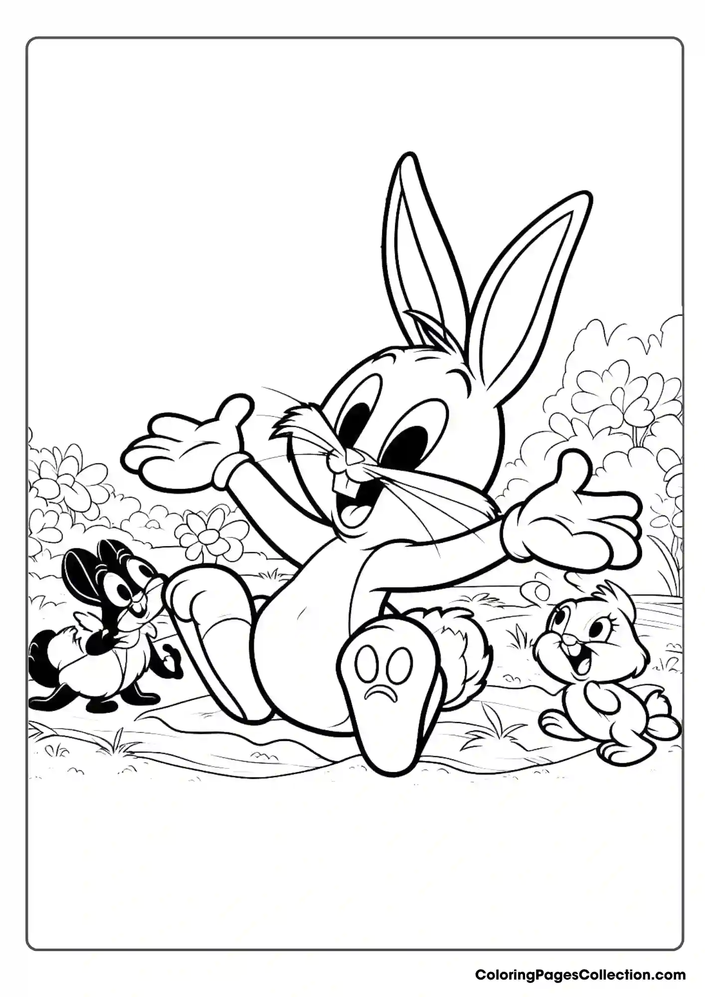 Bugs Bunny coloring oages