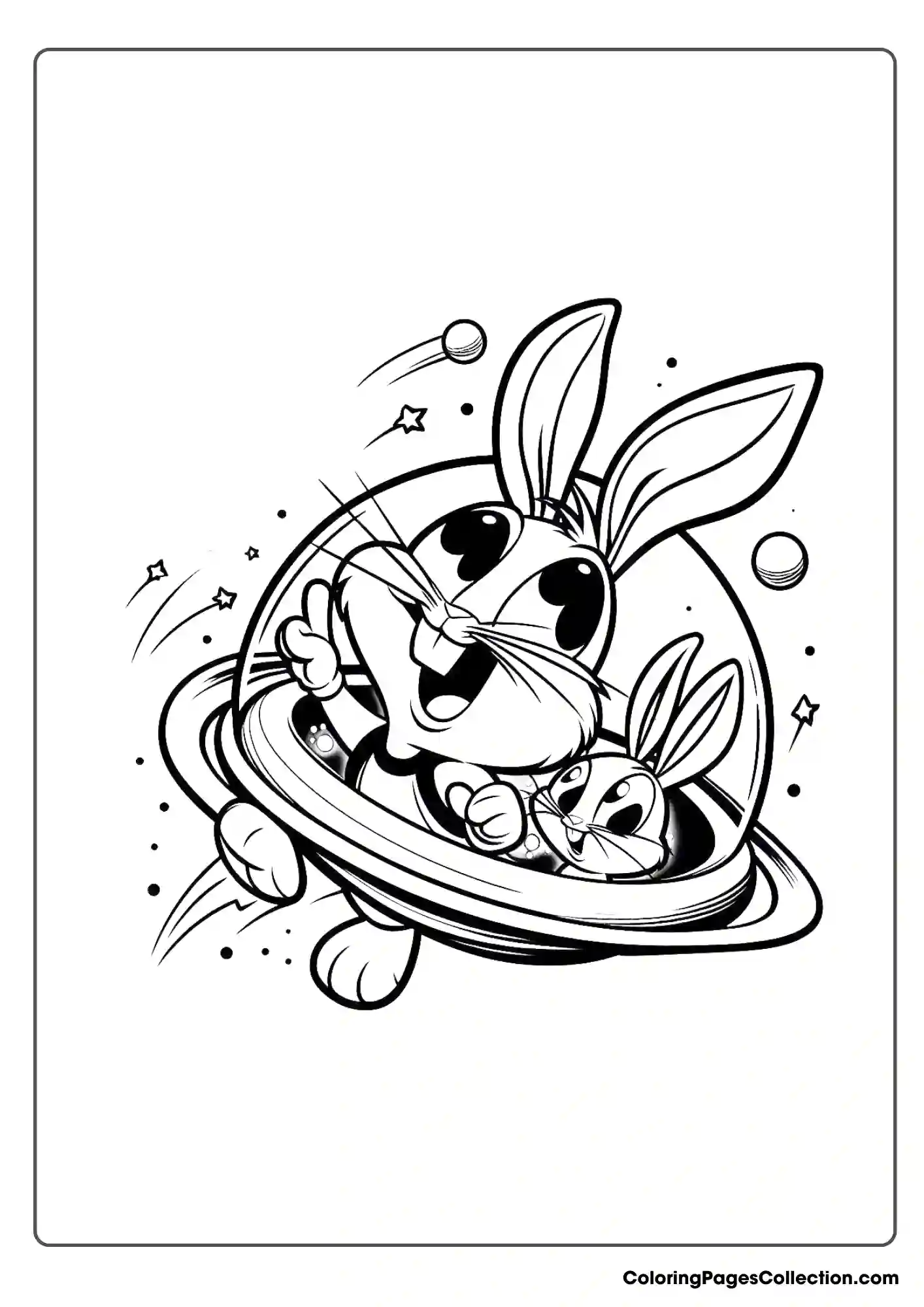 Bugs Bunny coloring oages