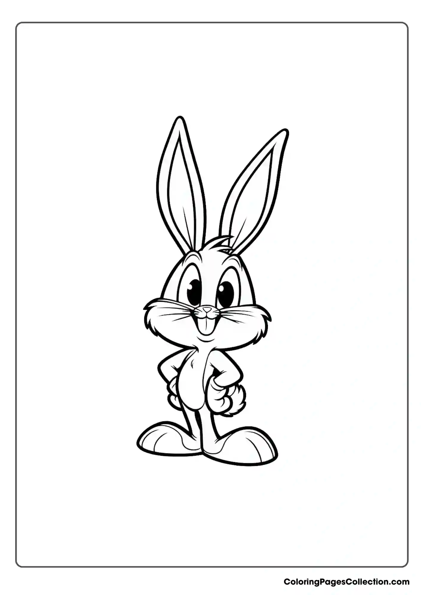 Bugs Bunny coloring oages