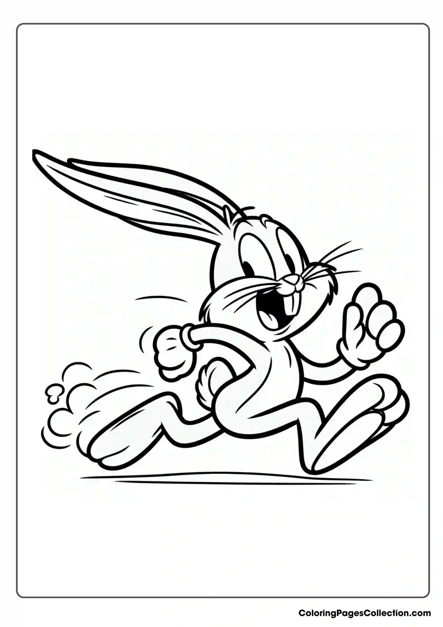 Bugs Bunny coloring oages