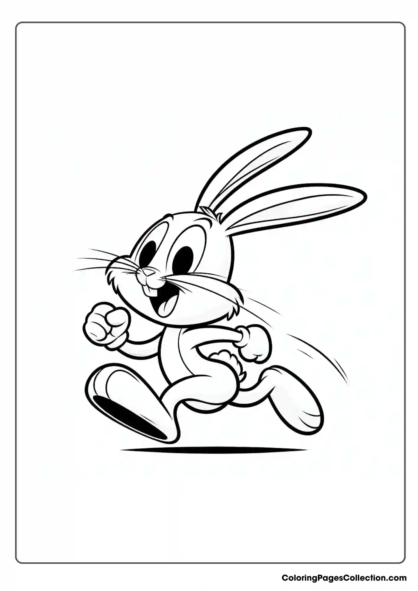 Bugs Bunny coloring oages