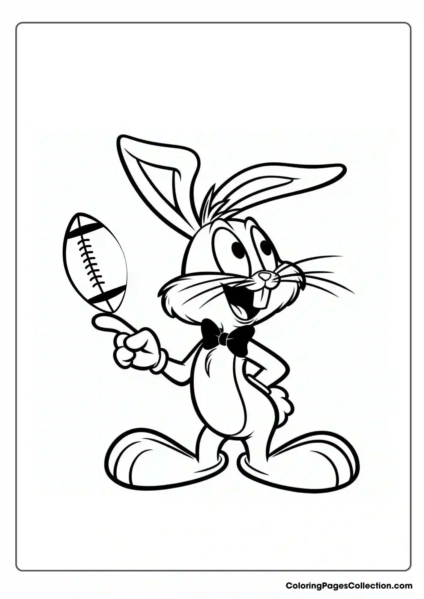Bugs Bunny coloring oages