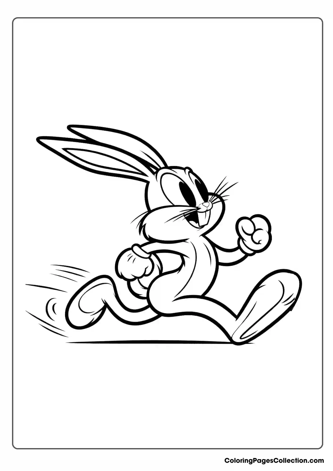 Bugs Bunny coloring oages