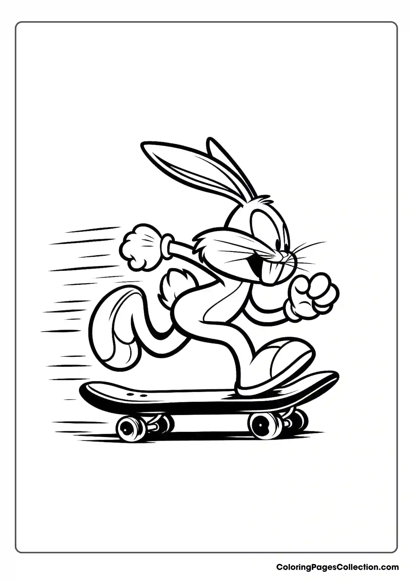 Bugs Bunny coloring oages