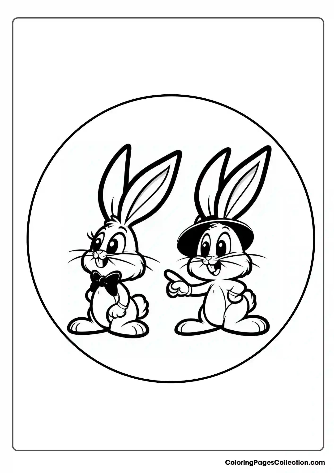 Bugs Bunny coloring oages
