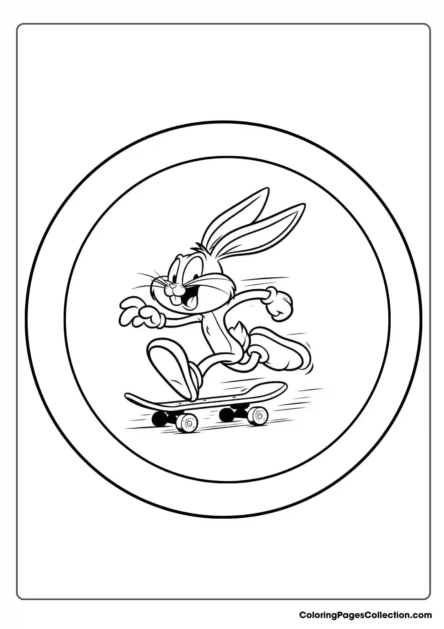 Bugs Bunny coloring oages