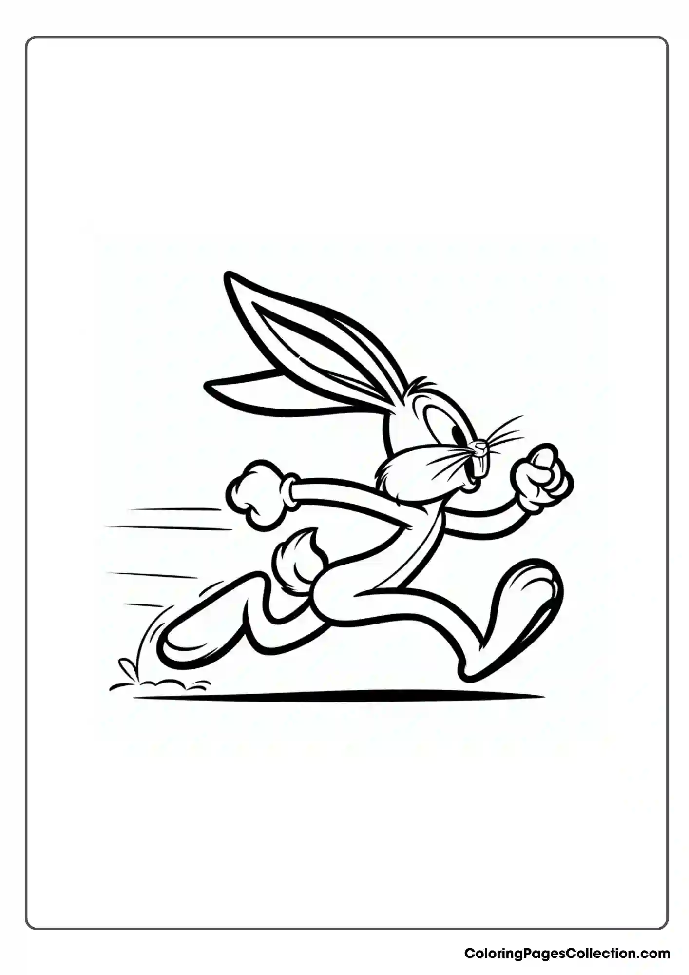 Bugs Bunny coloring oages