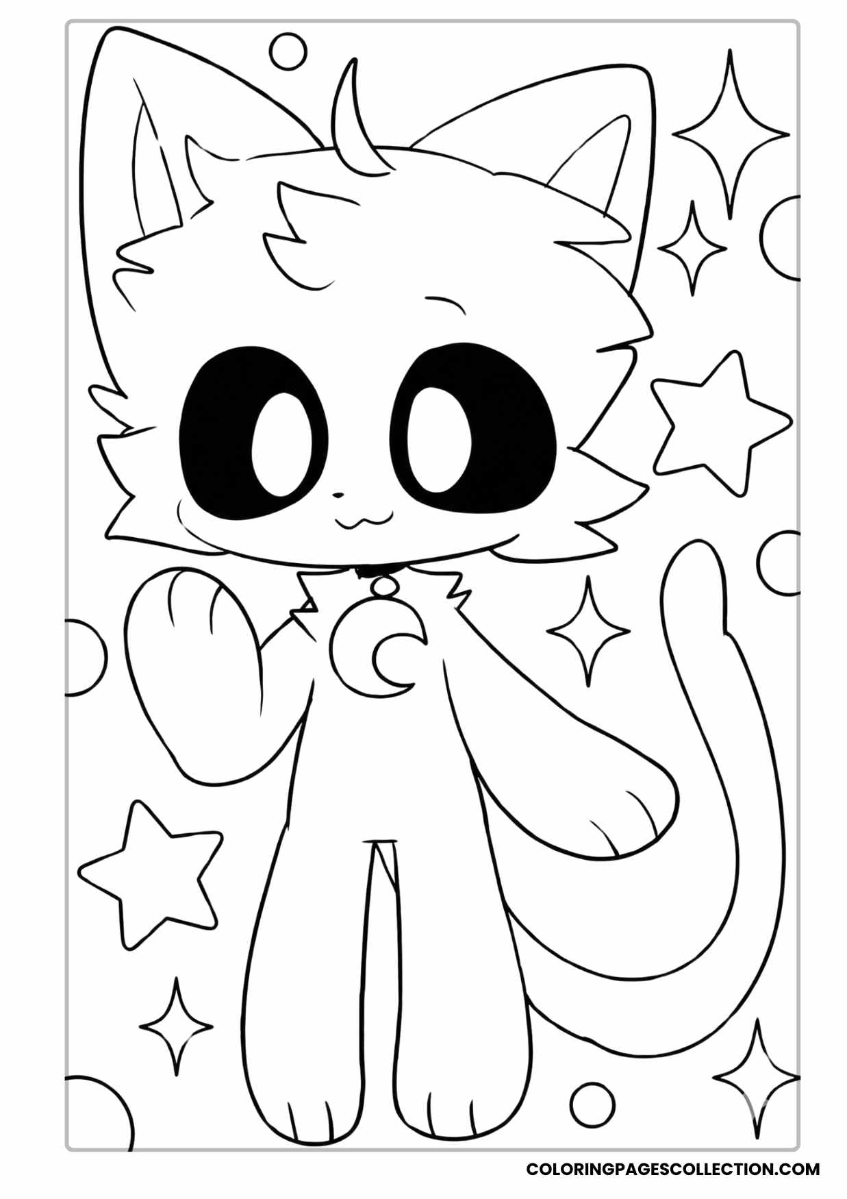 Catnap Coloring Pages