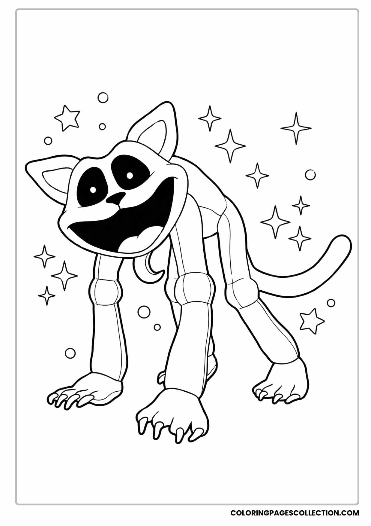 Catnap Coloring Pages