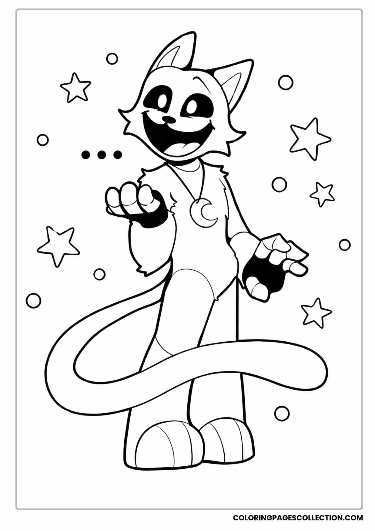 Catnap Coloring Pages
