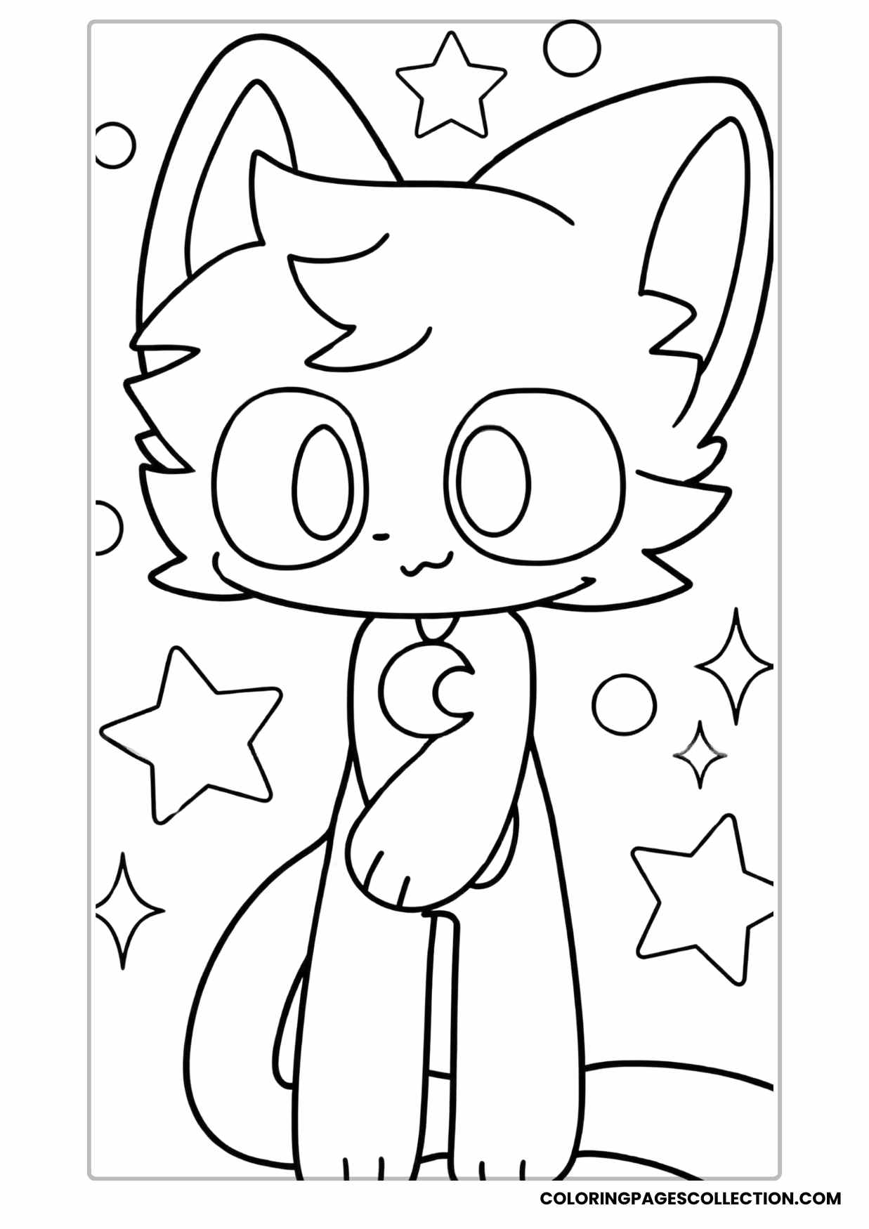 Catnap Coloring Pages