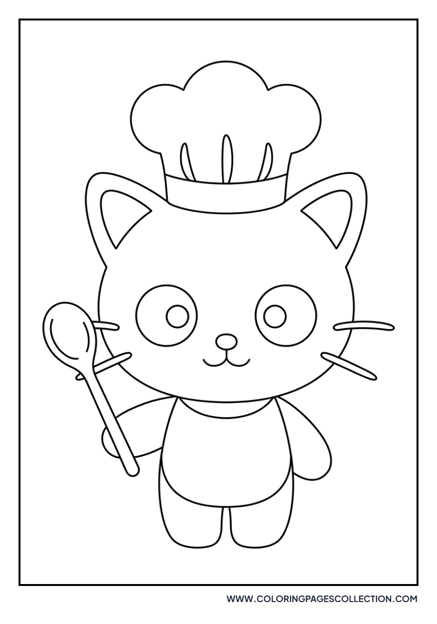 Chococat as a Chef