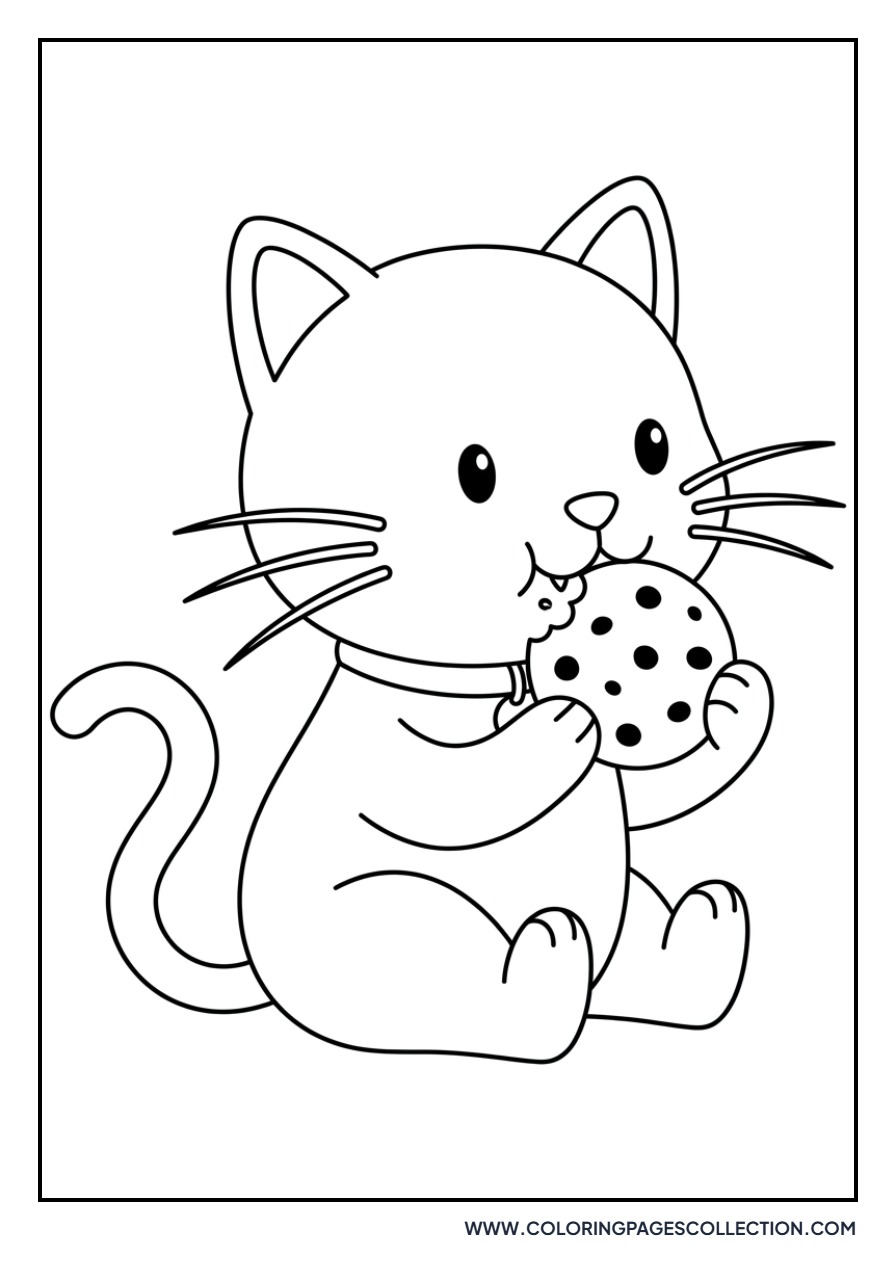 Chococat Eating a Cookie