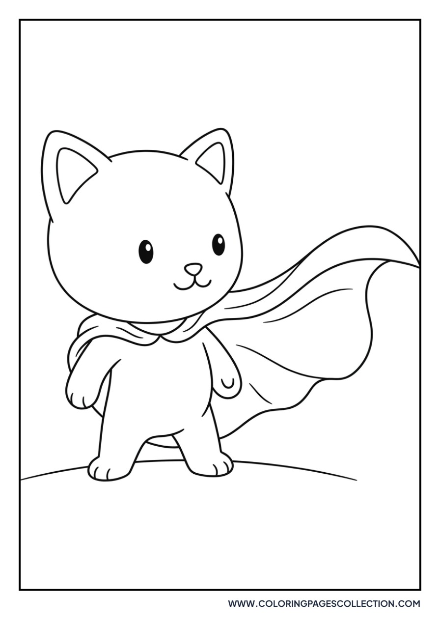 Chococat Wearing a Cape