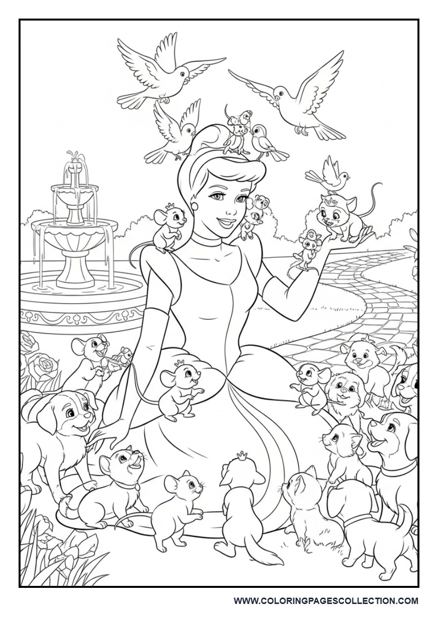 Cinderella and Her Royal Pets