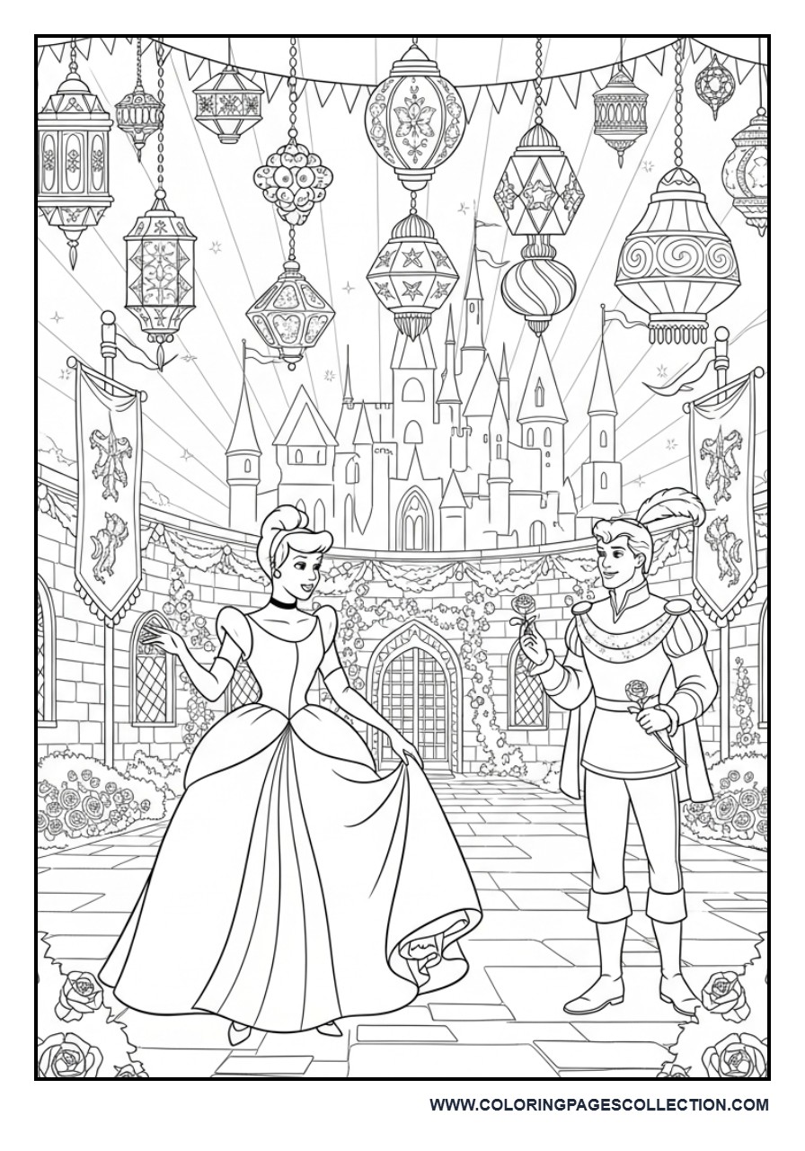 Cinderella and the Festival Lanterns