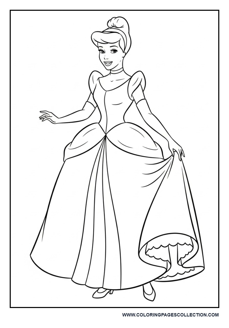 Cinderella in Ball Gown