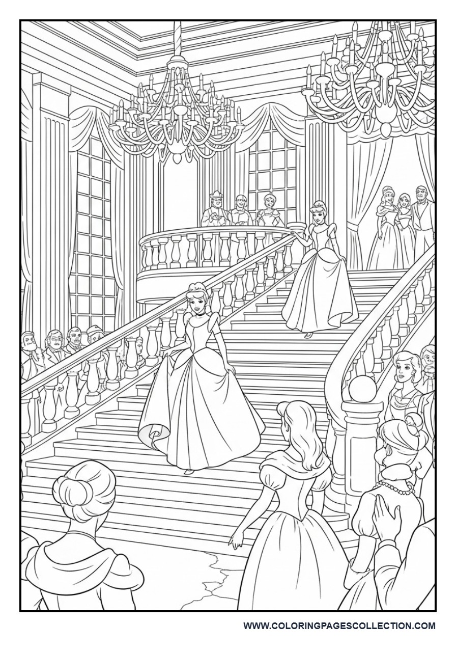 Cinderella's Grand Ballroom Entrance