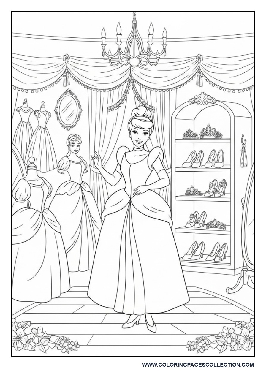 Cinderella’s Magical Dress Collection