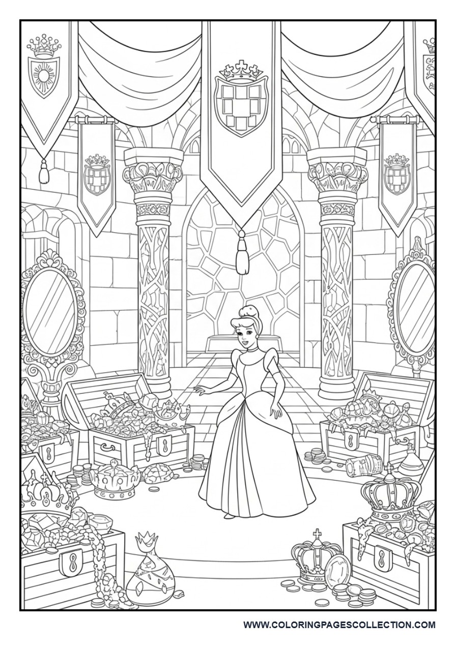 Cinderella’s Royal Treasure Room