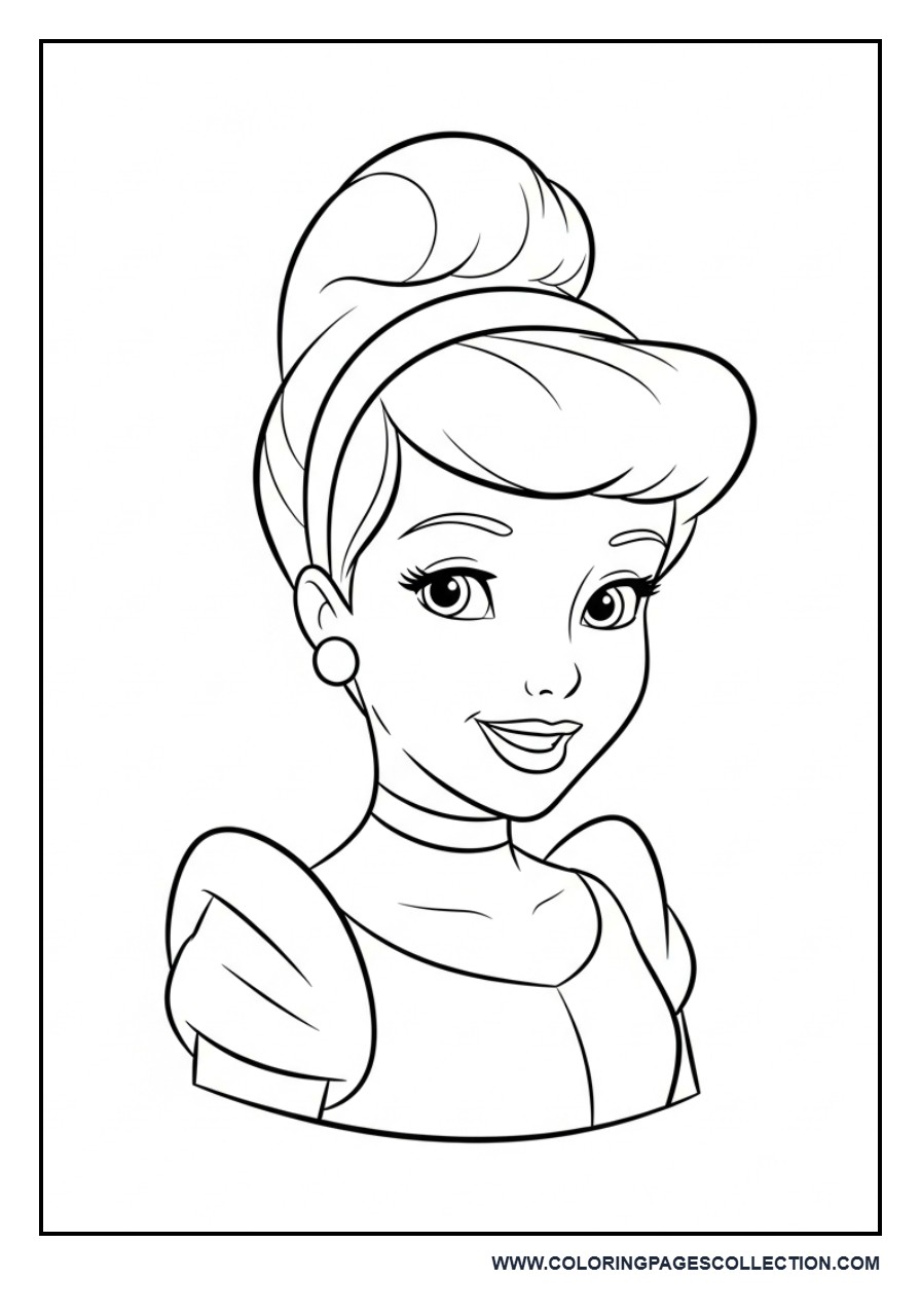 Cute Cinderella Portrait