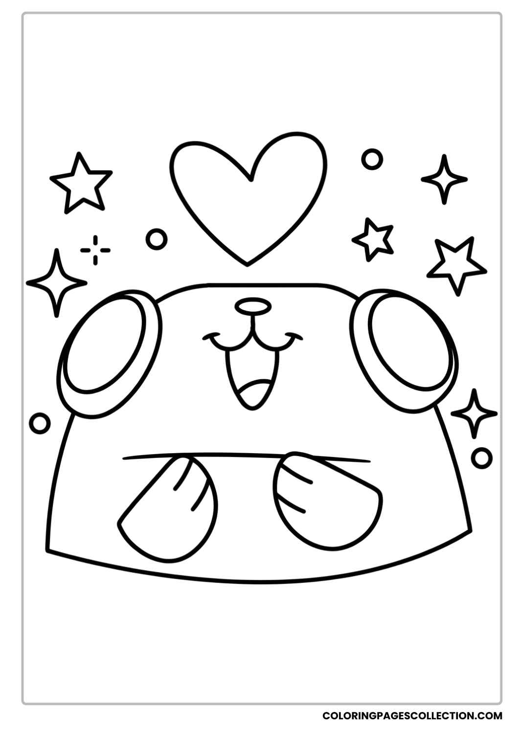 pebble Dandy’s World Coloring Pages