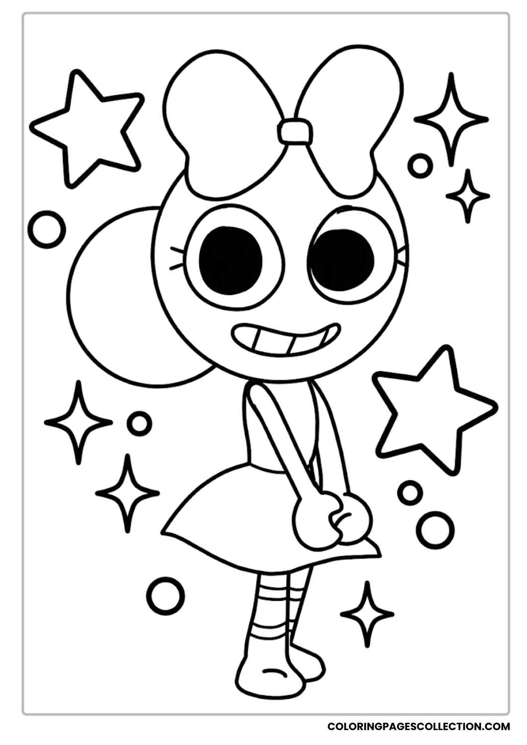 Poppy Dandy’s World Coloring Pages
