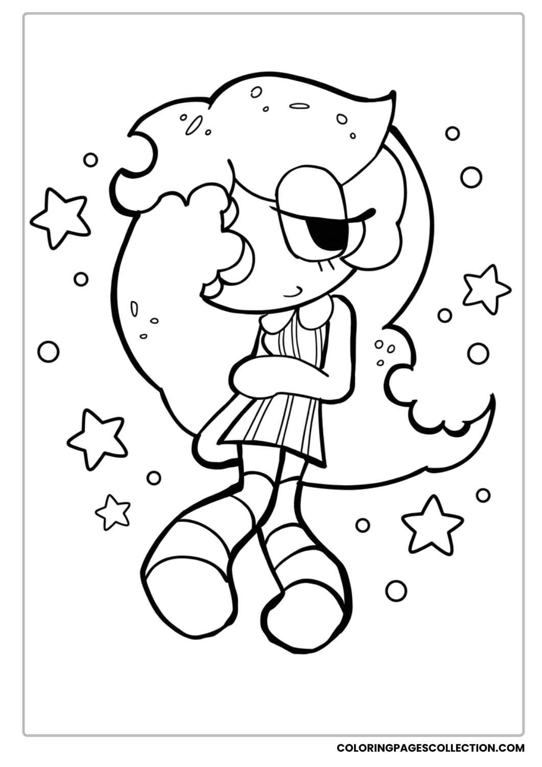 ginger 2 Dandy’s World Coloring Pages