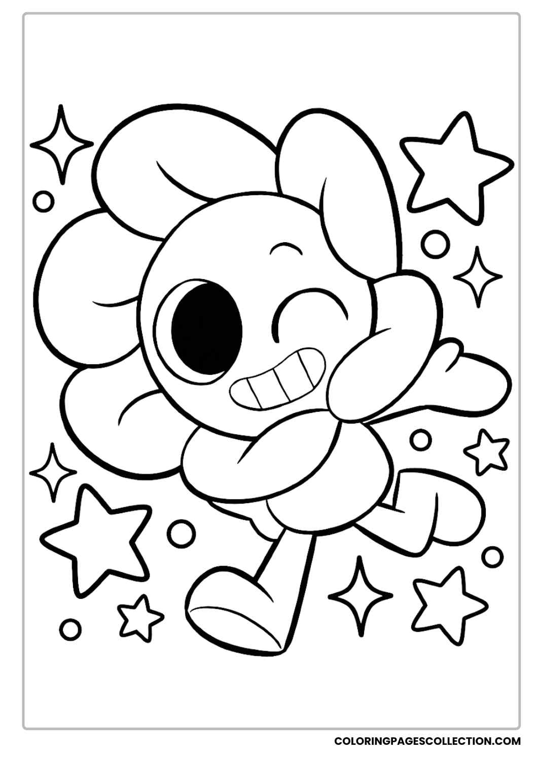 Dandy Dandy’s World Coloring Sheet