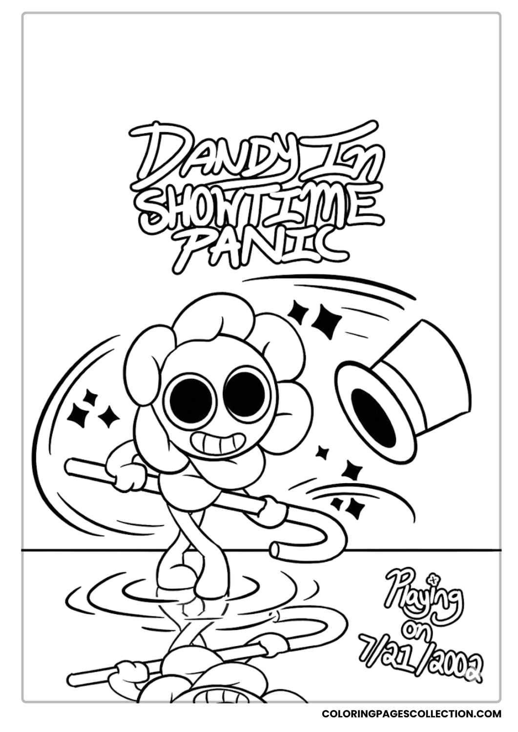 Lights Out Investigation Starring Rodger and Astro Dandy’s World Coloring Pages